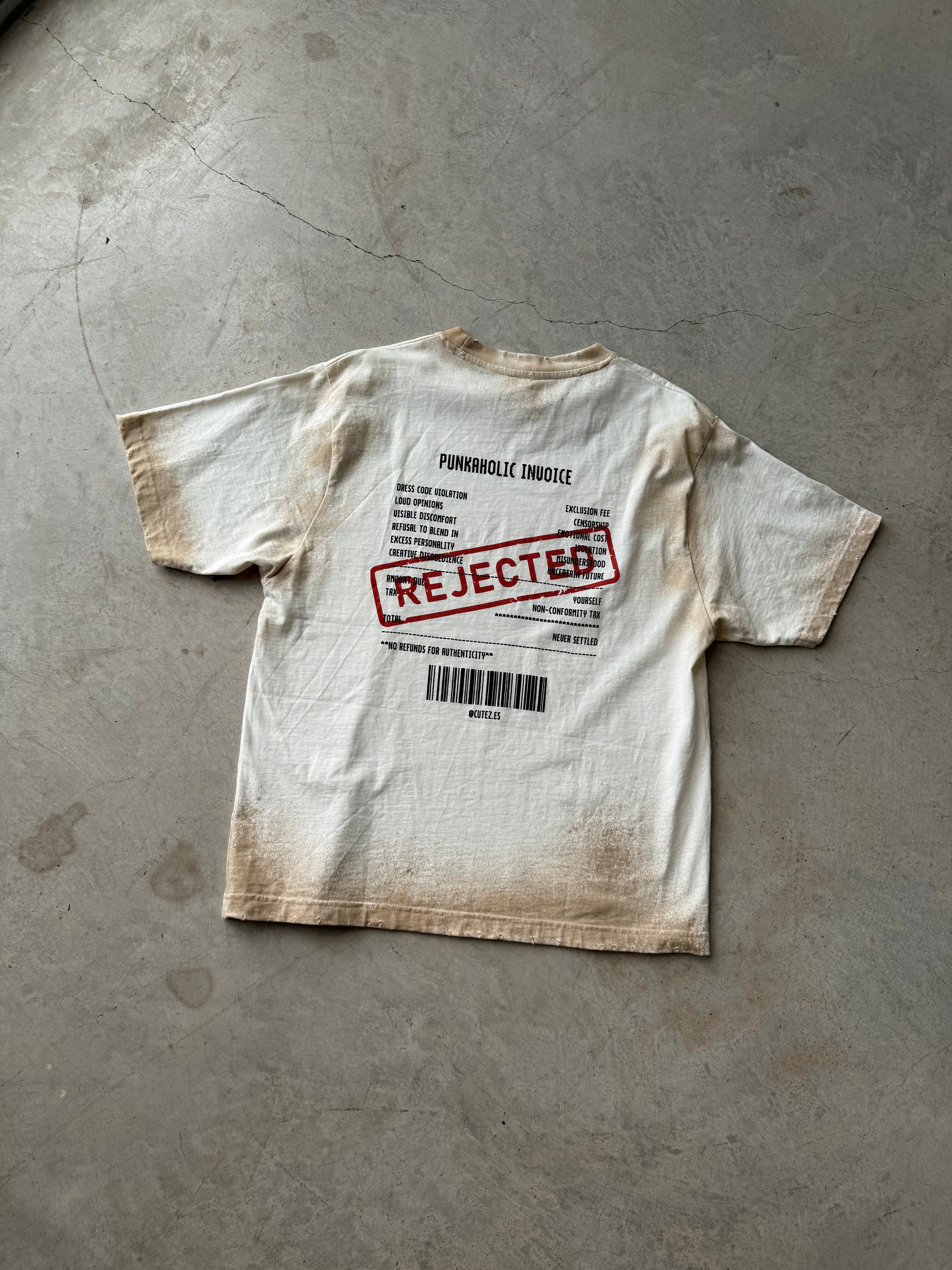 Camiseta Rejected